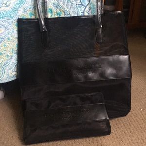 Burberry Fragrances Mesh Tote and Pouch Set